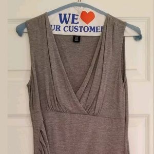 WHBM gray grey dress xs